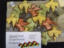 Iced Gingerbread Dragons